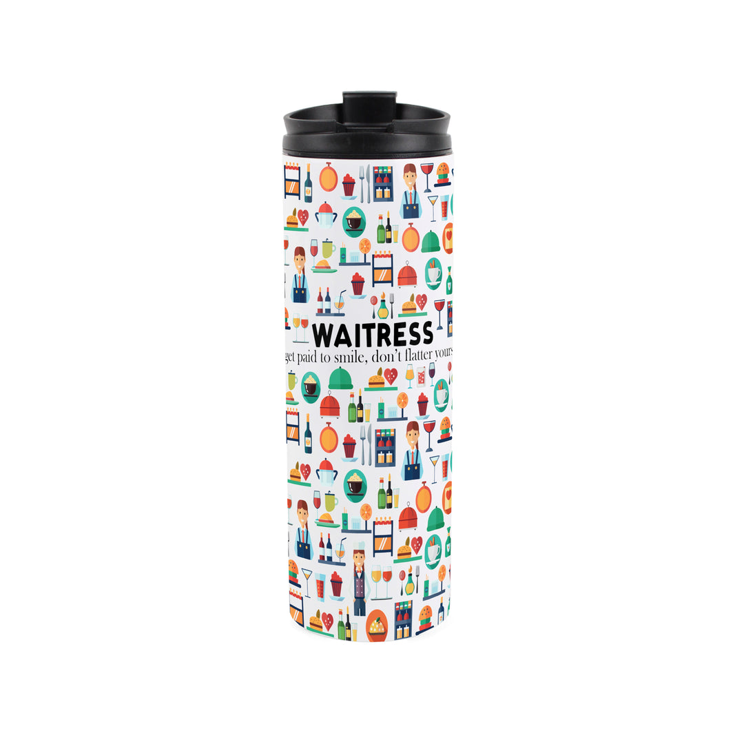 Purely Home Waitress Travel Flask