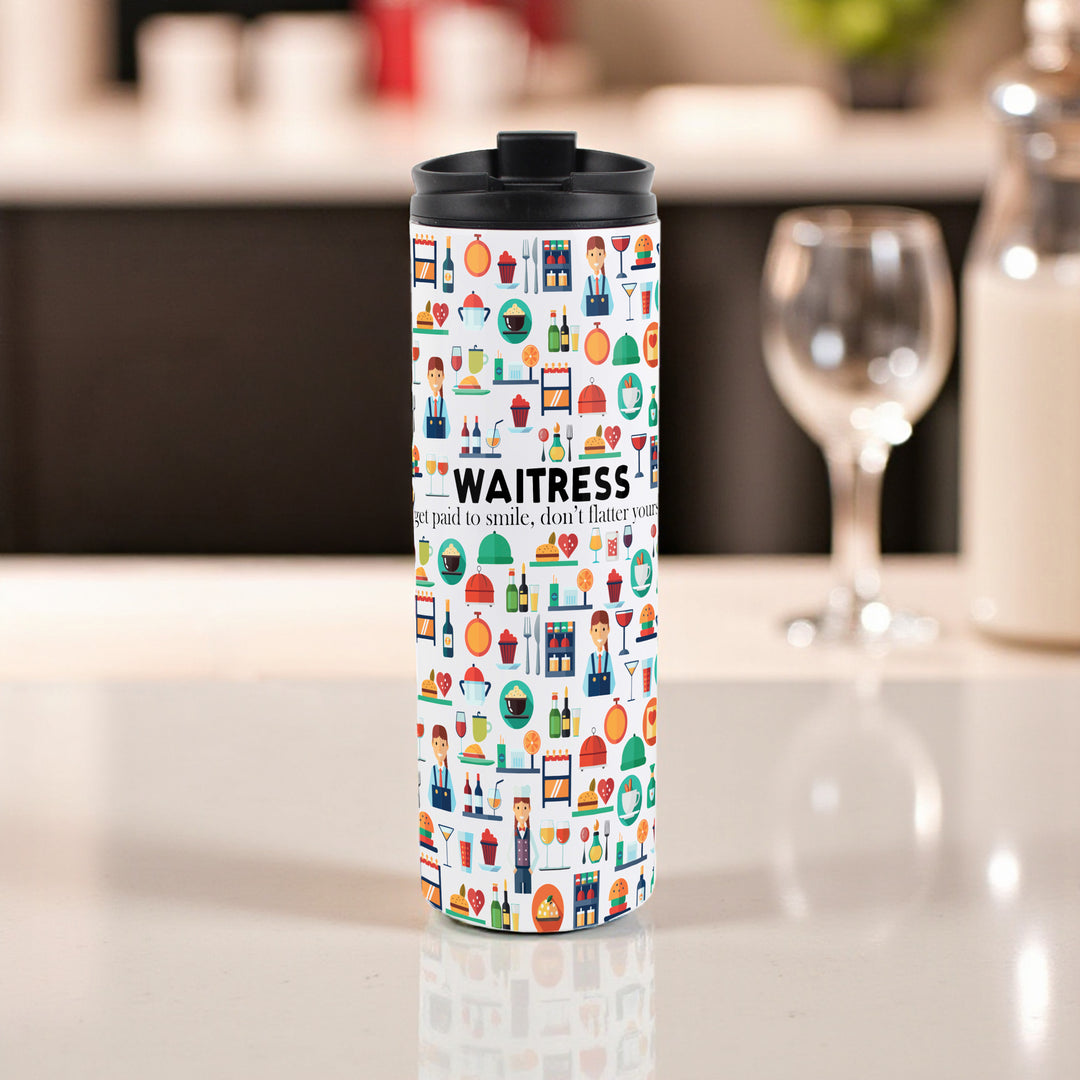 Purely Home Waitress Travel Flask