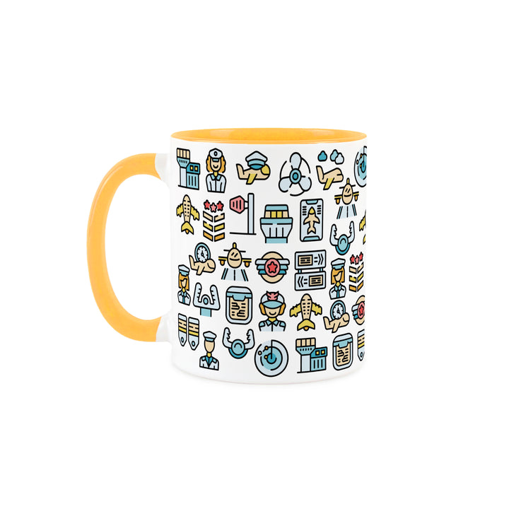 Purely Home Flight Attendant Ceramic Mug