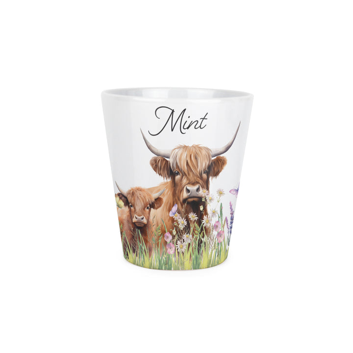 Purely Home Highland Cow & Calf Indoor Plant Pot