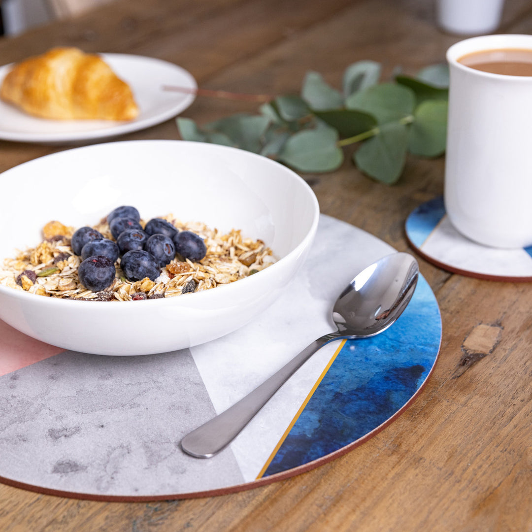 Creative Tops Geometric Palette Round Placemats