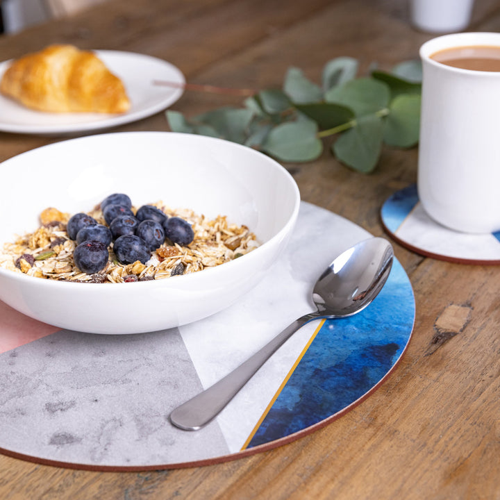 Creative Tops Geometric Palette Round Placemats