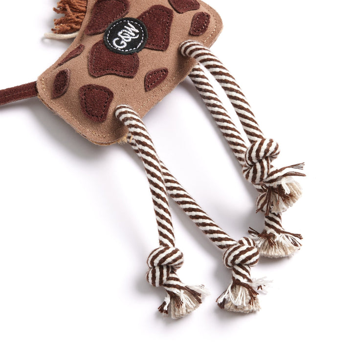 Green & Wilds Eco Dog Toy - Gerald The Giraffe