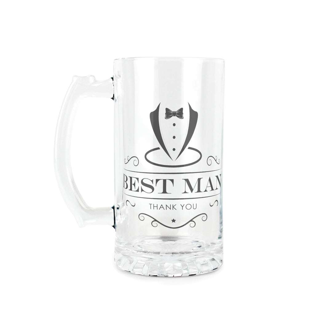Purely Home Wedding Gifts for Him Glass Stein