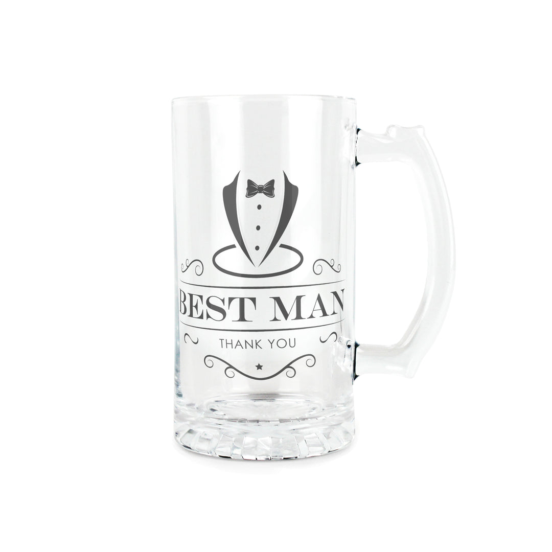 Purely Home Wedding Gifts for Him Glass Stein