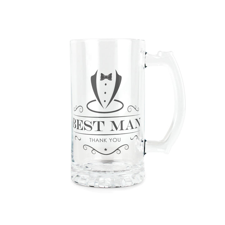 Purely Home Wedding Gifts for Him Glass Stein
