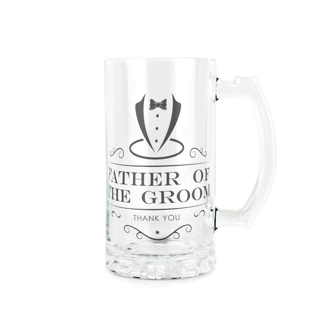 Purely Home Wedding Gifts for Him Glass Stein