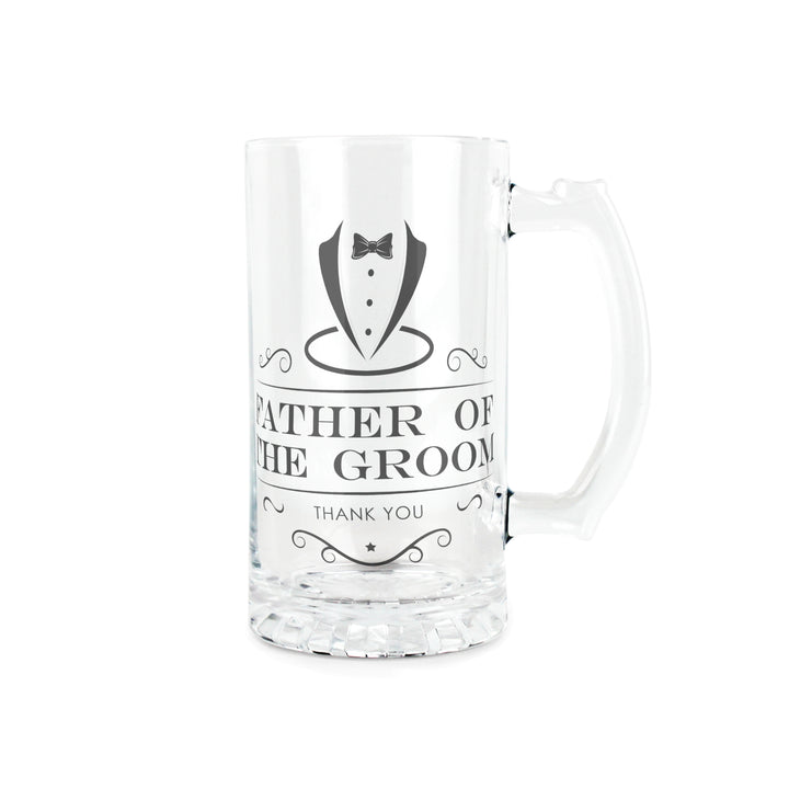 Purely Home Wedding Gifts for Him Glass Stein