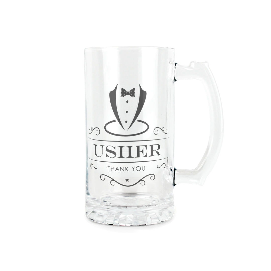 Purely Home Wedding Gifts for Him Glass Stein
