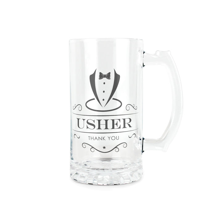Purely Home Wedding Gifts for Him Glass Stein