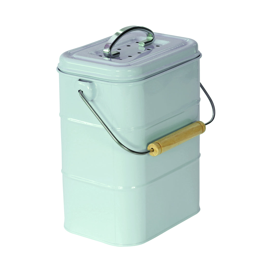 Living Nostalgia Compost Caddy - Vintage Blue