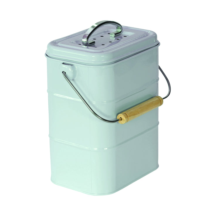 Living Nostalgia Compost Caddy - Vintage Blue