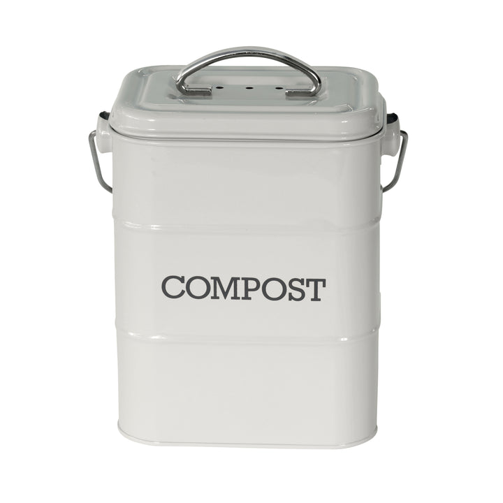 Living Nostalgia Compost Caddy - French Grey