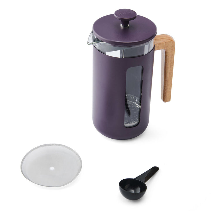 La Cafetiére Pisa Purple Cafetiere - 8 Cup