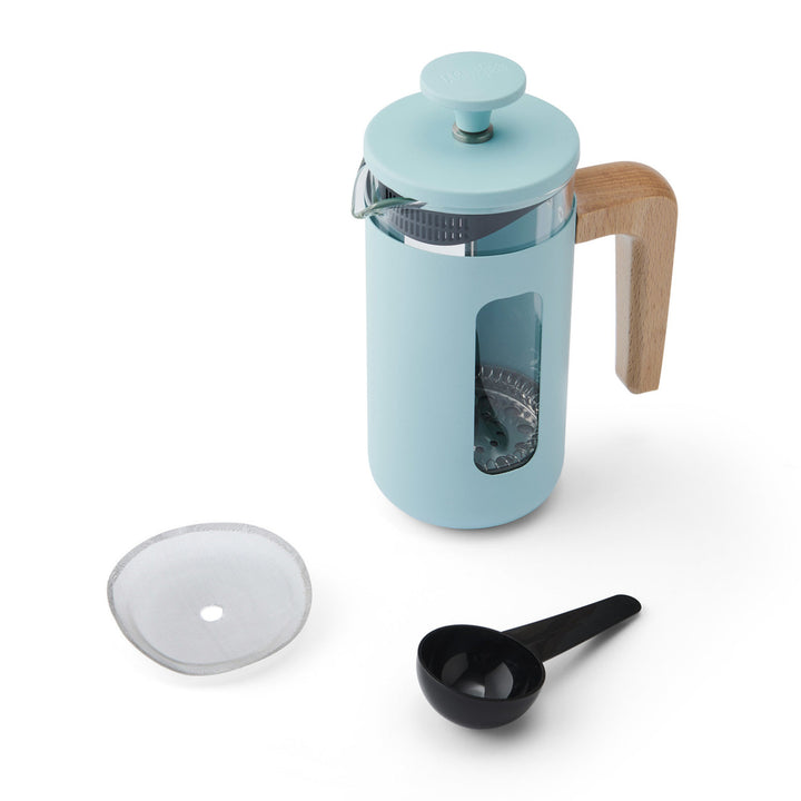 La Cafetiére Pisa Sky Blue Cafetiere - 3 Cup