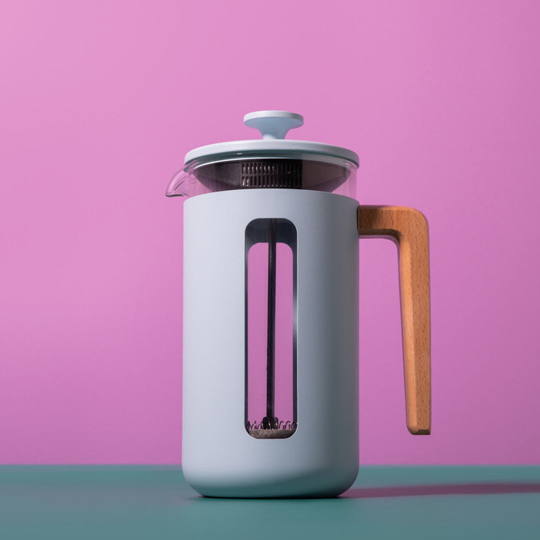La Cafetiére Pisa Sky Blue Cafetiere - 8 Cup
