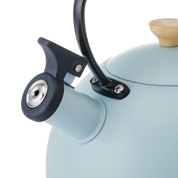 La Cafetiére 1.6L Sky Blue Whistling Kettle