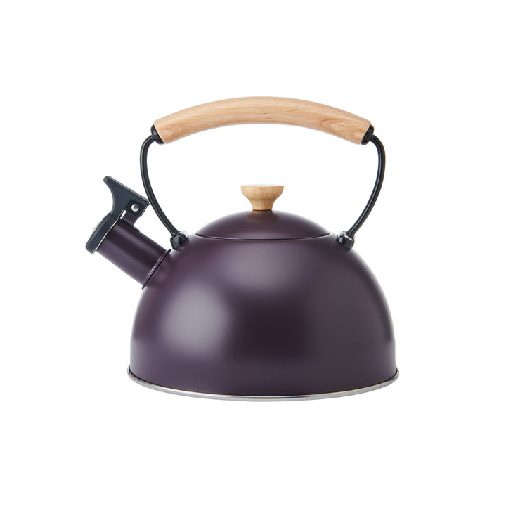La Cafetiére 1.6L Purple Whistling Kettle