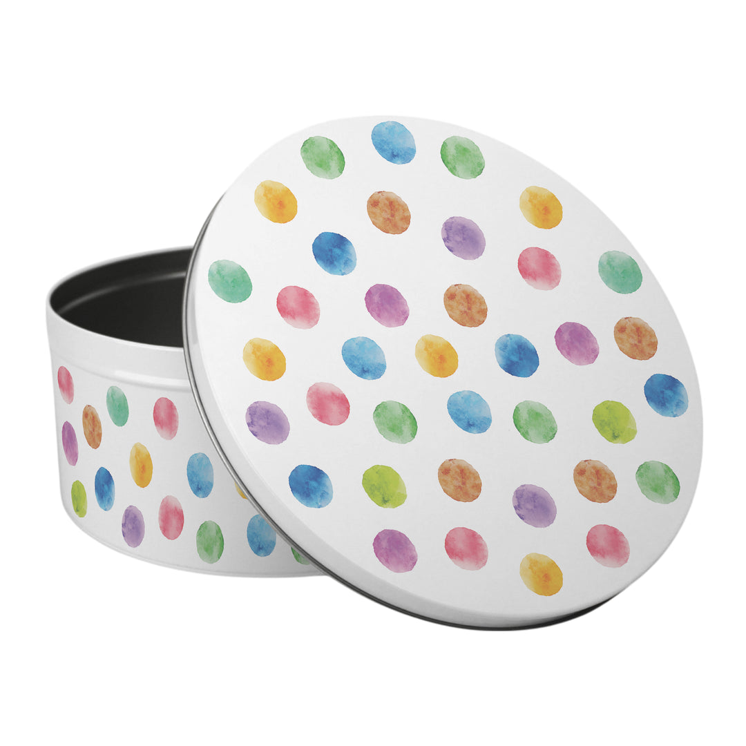 Purely Home Multicoloured Polka Dots Round Cake Tins