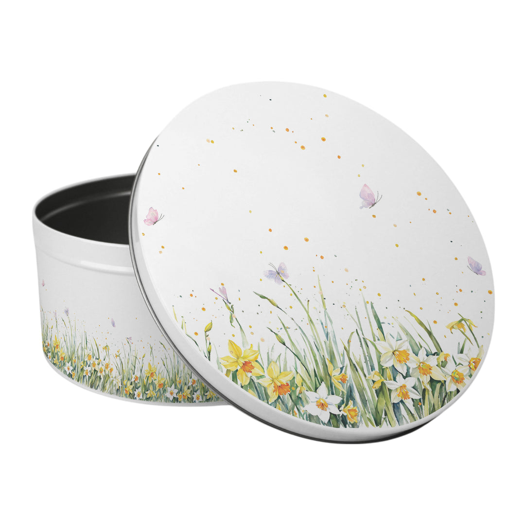 Purely Home Spring Daffodils Round Cake Tins
