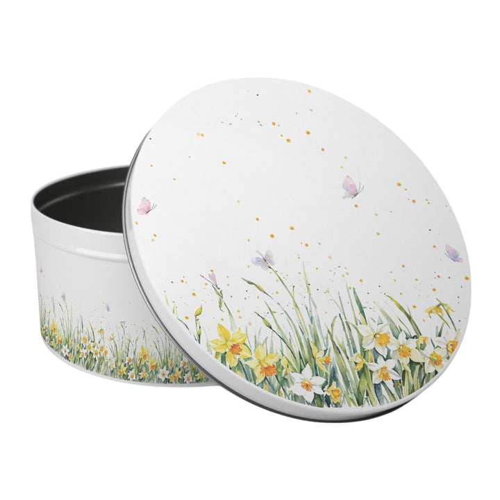 Purely Home Spring Daffodils Round Cake Tins