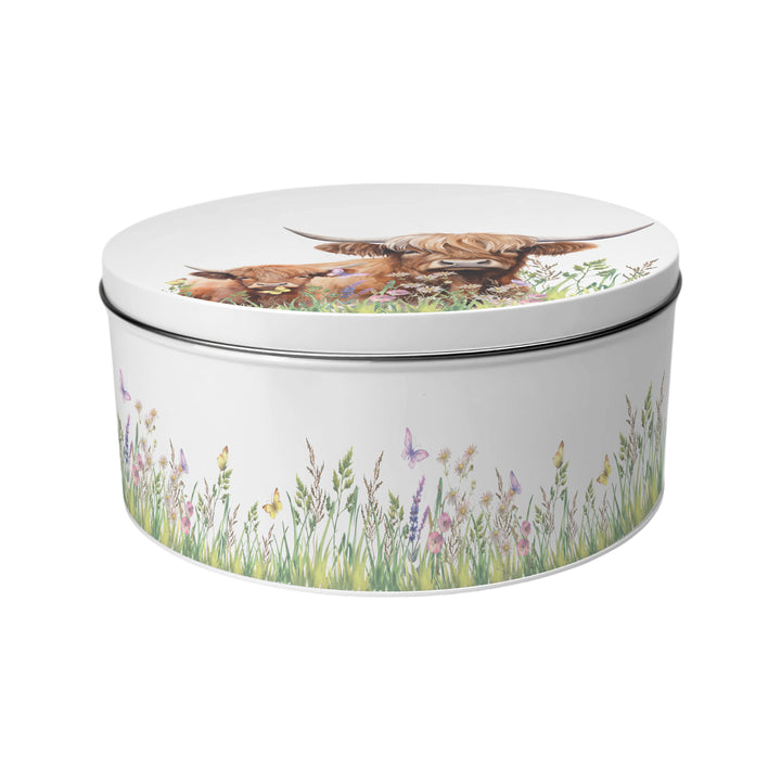 Purely Home Highland Cow & Calf Round Cake Tins