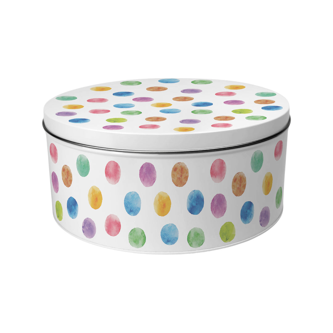 Purely Home Multicoloured Polka Dots Round Cake Tins