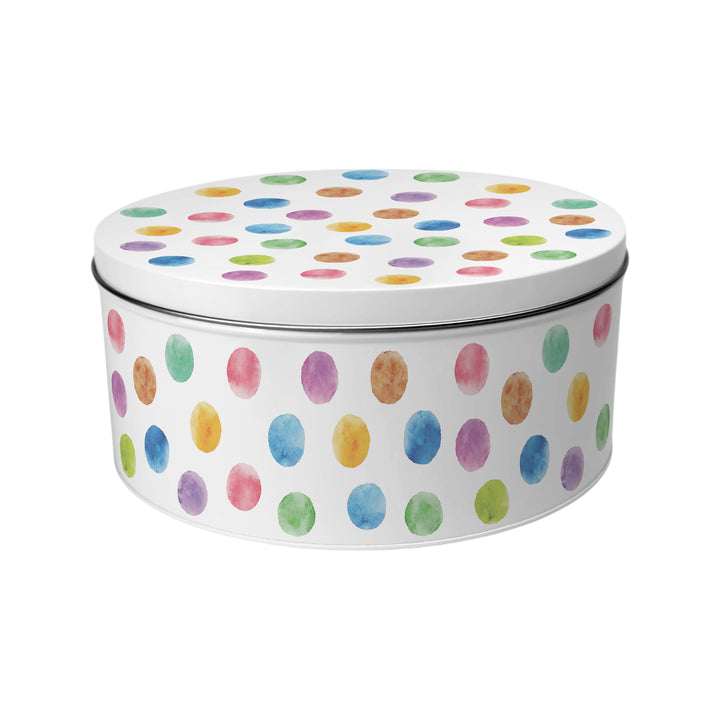 Purely Home Multicoloured Polka Dots Round Cake Tins