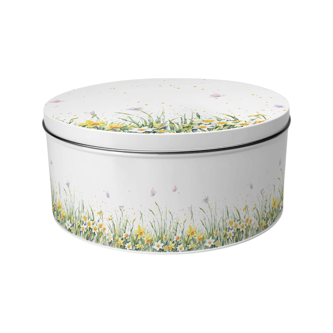 Purely Home Spring Daffodils Round Cake Tins