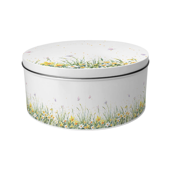Purely Home Spring Daffodils Round Cake Tins