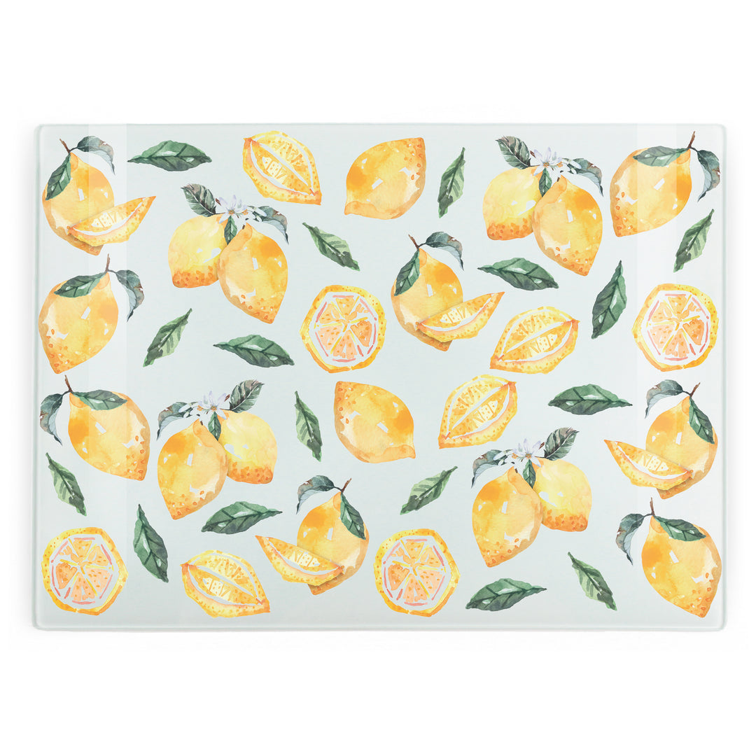 Purely Home Lemons Glass Worktop Protector