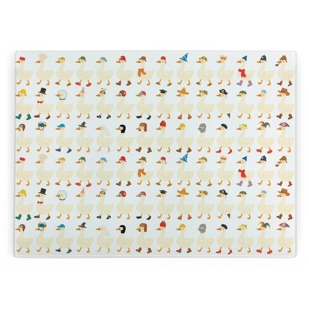 Purely Home Silly Goose Glass Worktop Protector