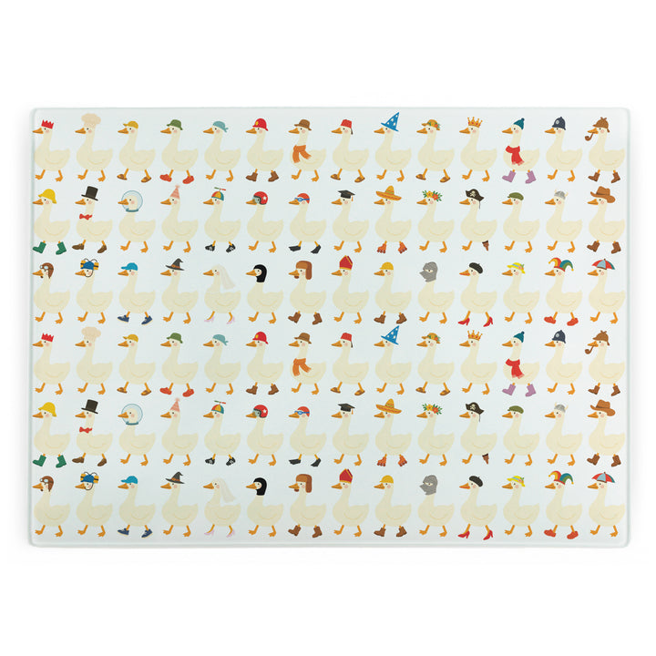 Purely Home Silly Goose Glass Worktop Protector