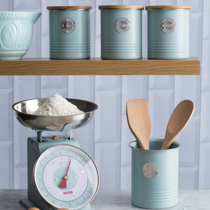 Typhoon Living Blue Coffee Canister