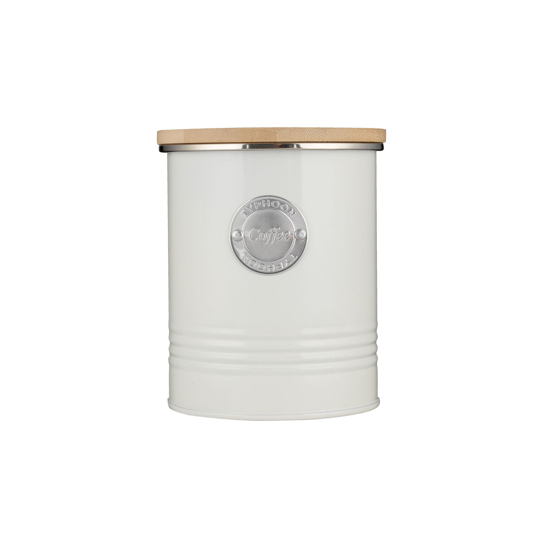 Typhoon Living Cream Coffee Canister