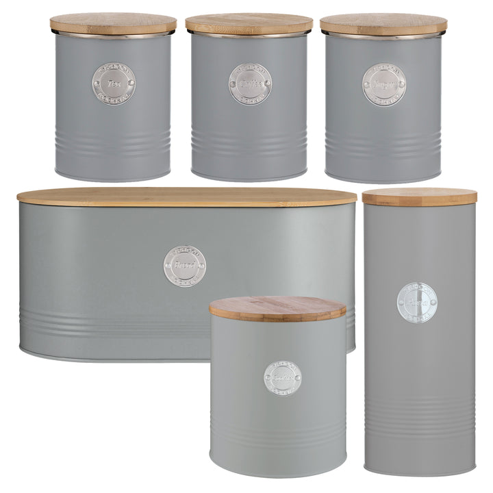 Typhoon Living Grey Kitchen Storage Set