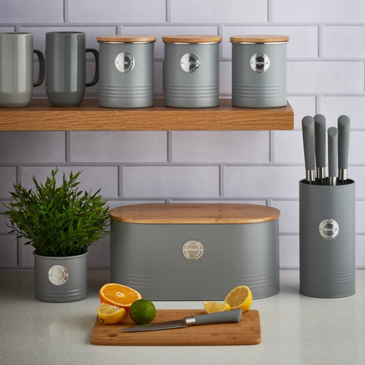 Typhoon Living Grey Coffee Canister