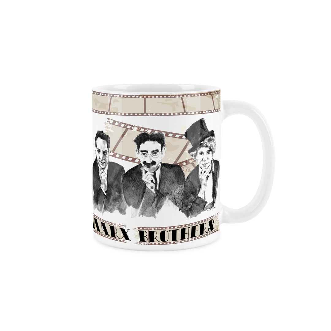 Purely Home Marx Brothers Film Reel Ceramic Mug
