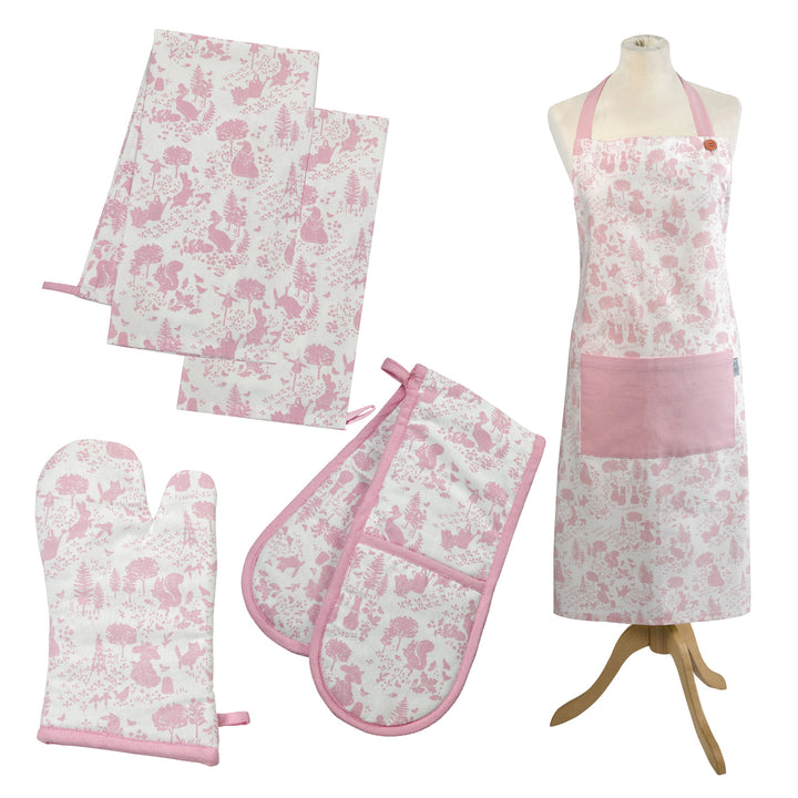 Peter Rabbit Classic Kitchen Linen Set - Pink