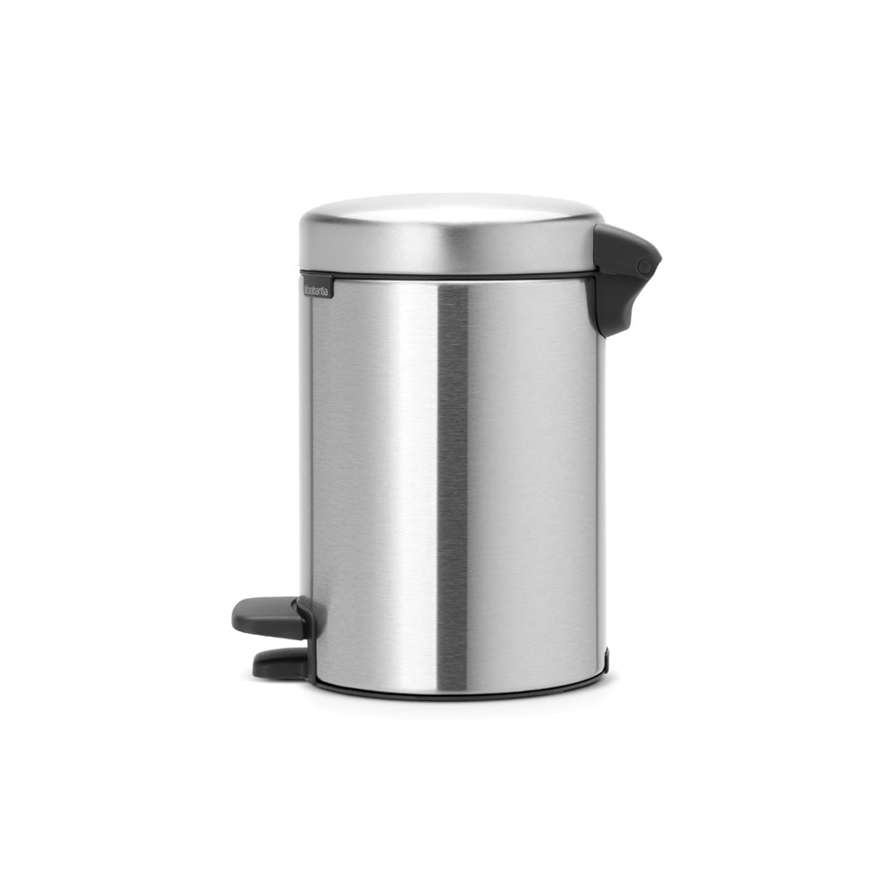 Brabantia NewIcon Matt Steel Pedal Bin - 3L Size
