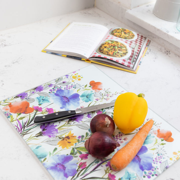 Creative Tops Meadow Floral Worktop Protector