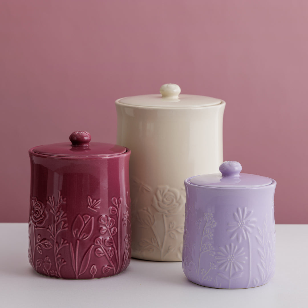 Mason Cash In the Meadow Ceramic Storage Jar - Cream