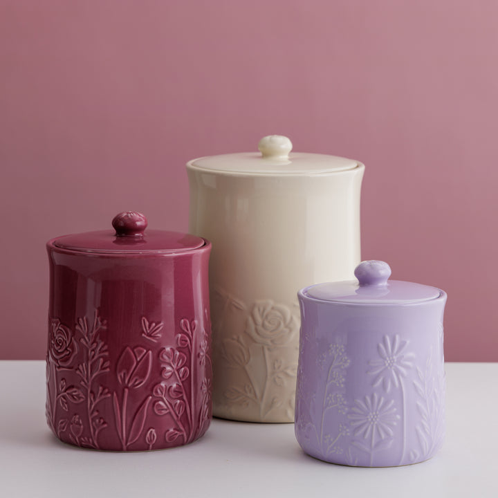 Mason Cash In the Meadow Ceramic Storage Jar - Cream