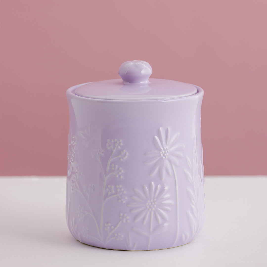 Mason Cash In the Meadow Ceramic Storage Jar - Lilac