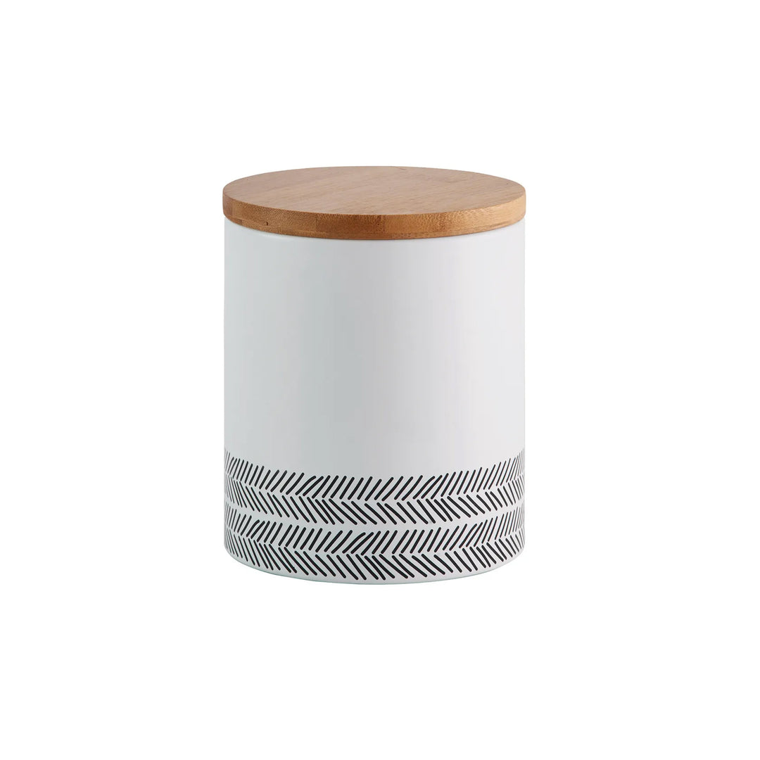 Typhoon Monochrome White Storage Canister