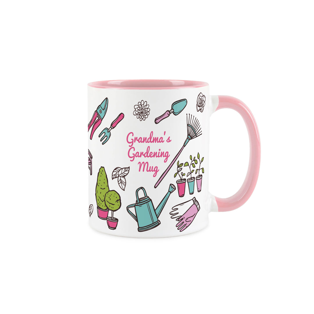 Purely Home Pink Gardening Ceramic Mug - For Her