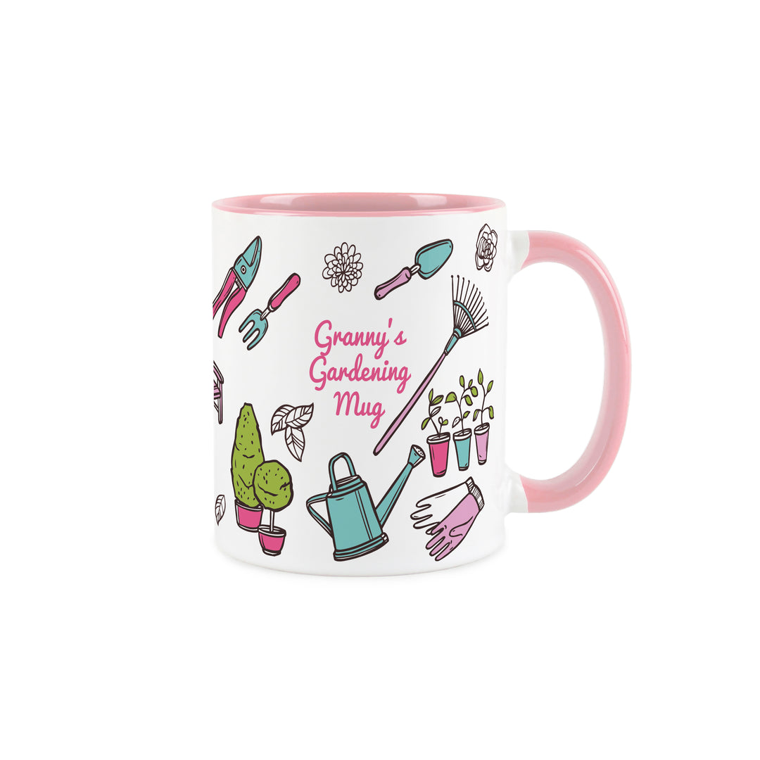 Purely Home Pink Gardening Ceramic Mug - For Her
