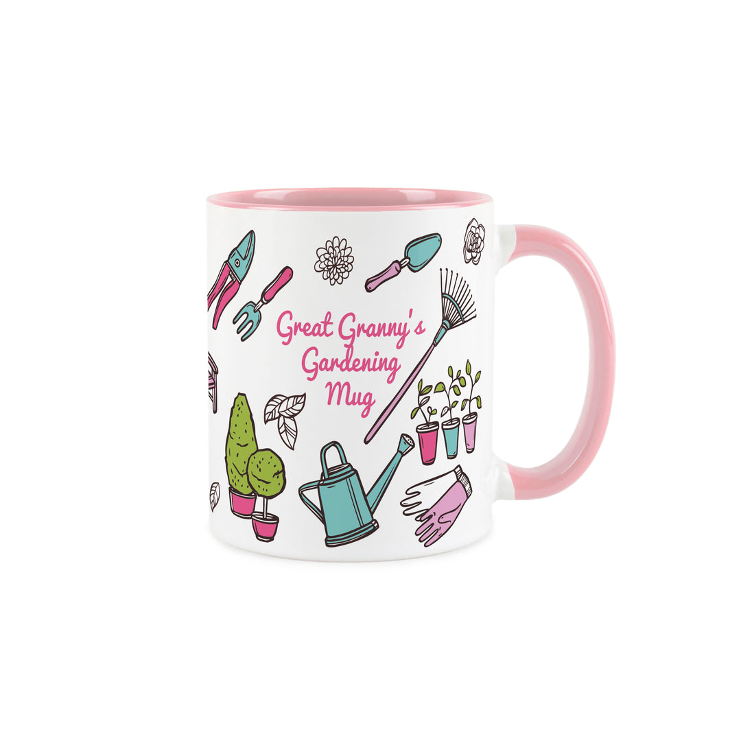 Purely Home Pink Gardening Ceramic Mug - For Her