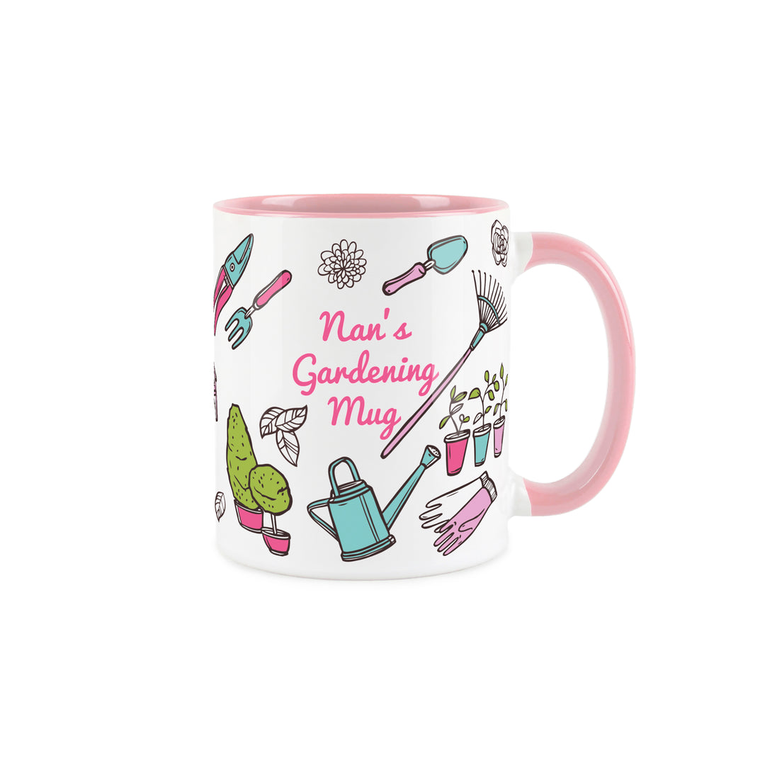Purely Home Pink Gardening Ceramic Mug - For Her