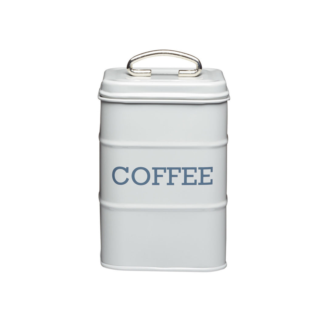 Living Nostalgia French Grey Coffee Canister